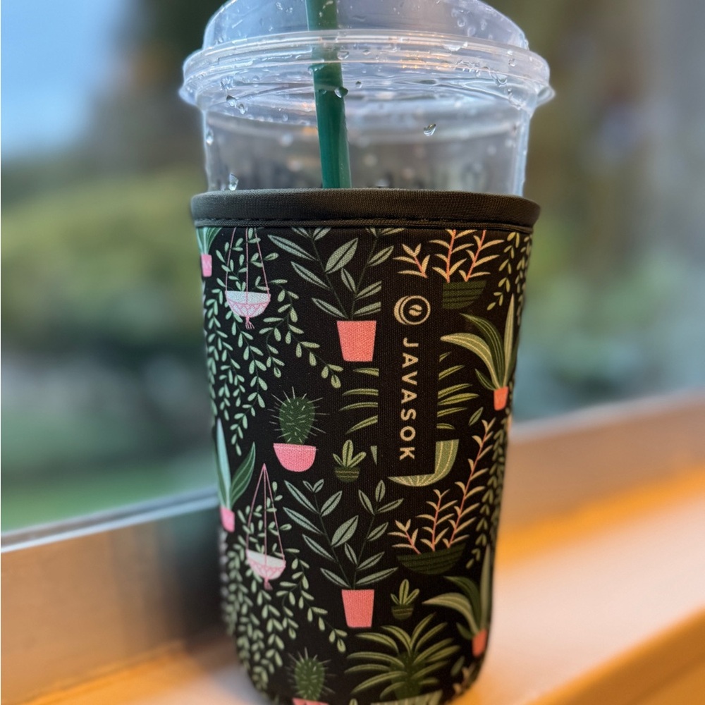 Javasok Green Living Neoprene Cup Sleeve